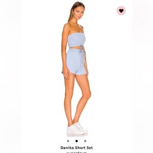 Revolve Superdown Baby Blue Set NWT!